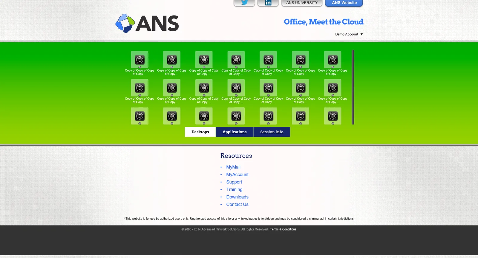 Advanced Network Solutions: StoreFront: Citrix StoreFront screenshot 3