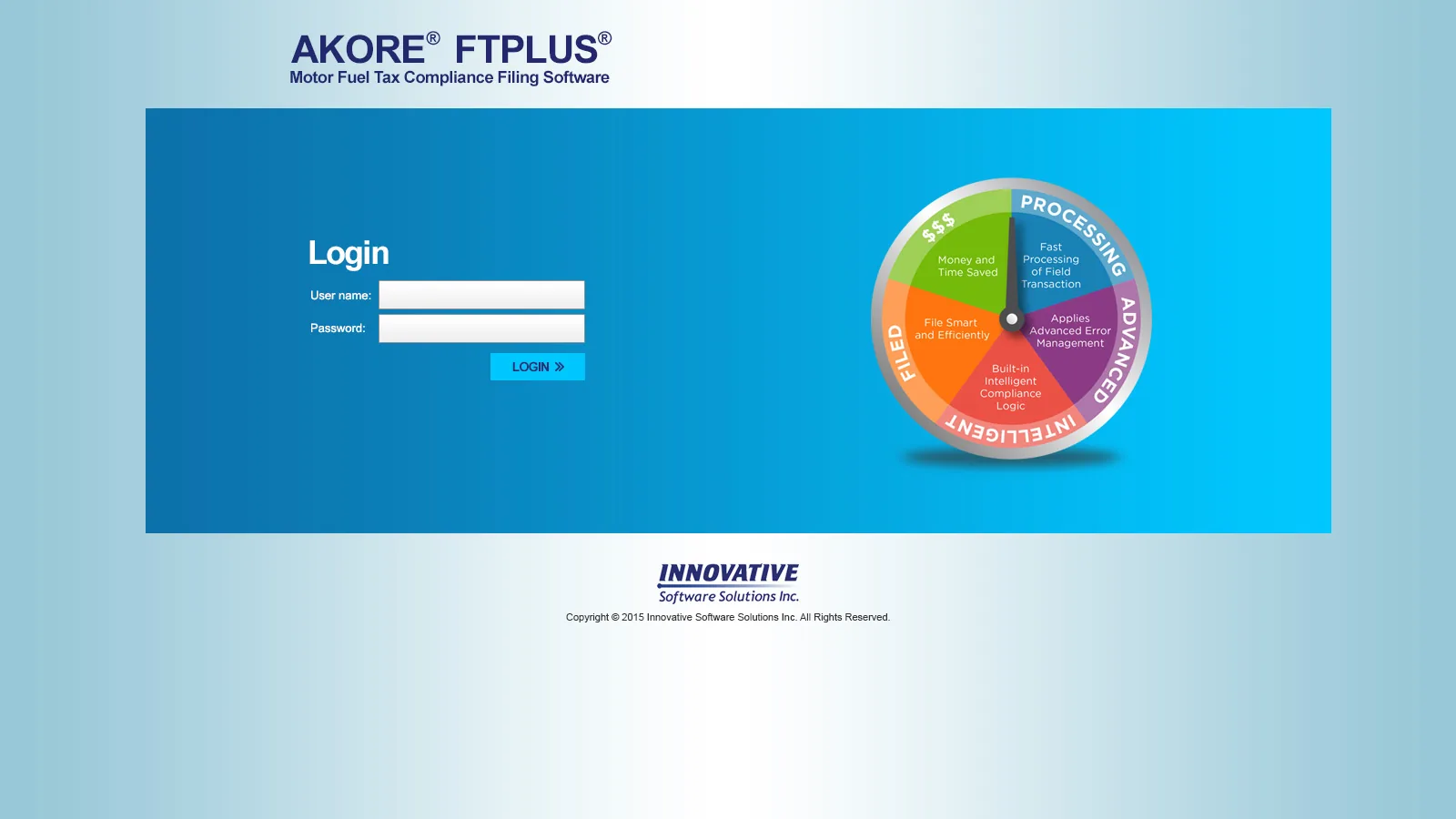 Akore FTP Plus: StoreFront: Citrix StoreFront login page