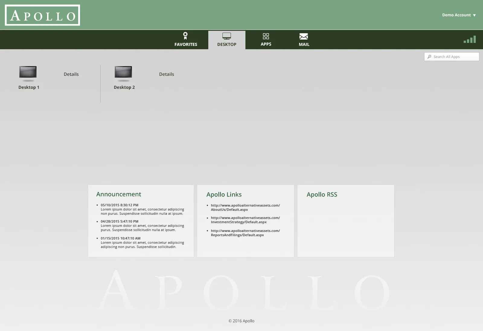 Apollo: StoreFront: Citrix StoreFront screenshot 3