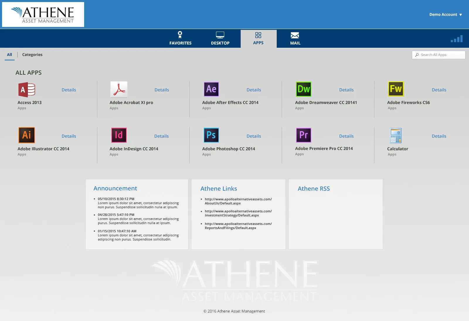 Apollo: StoreFront: Citrix StoreFront screenshot 5