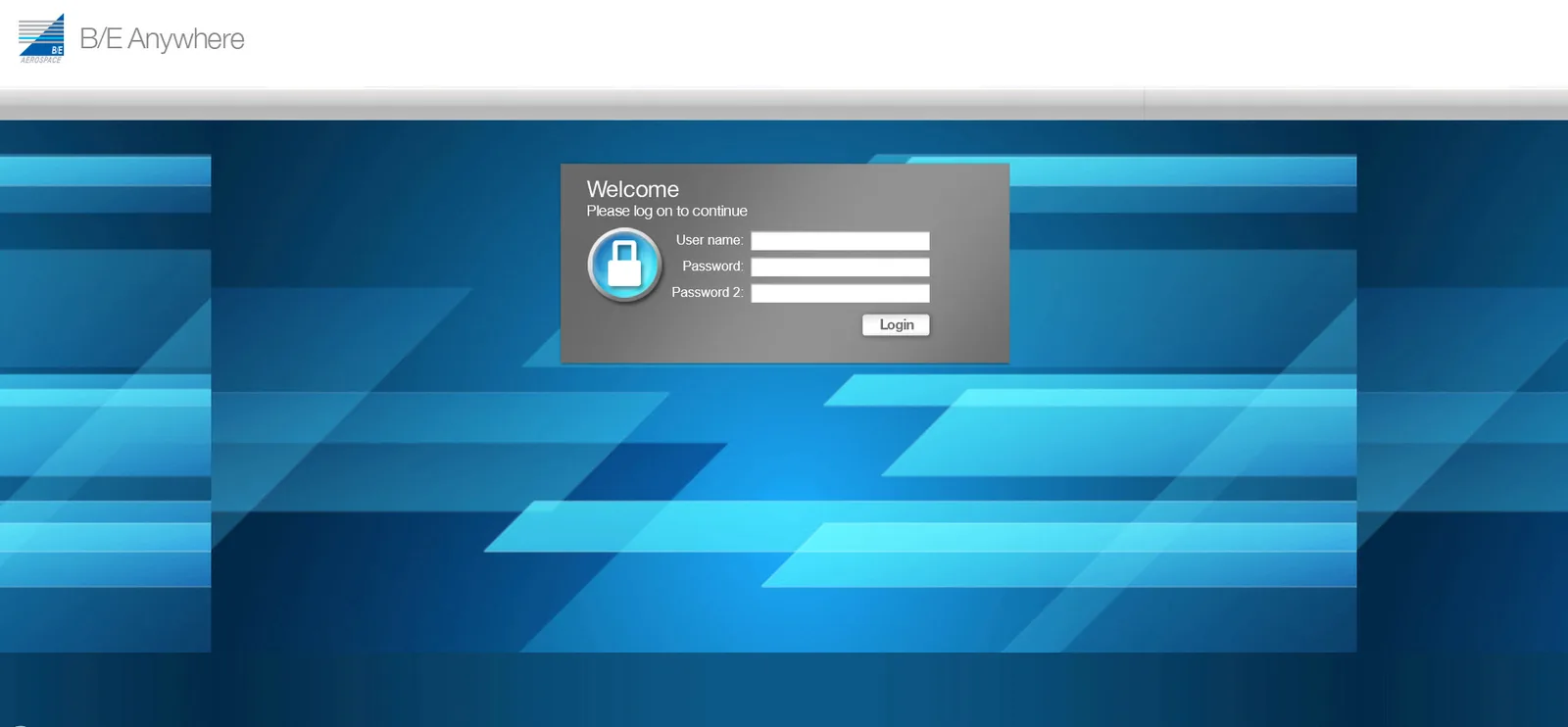 BE Aerospace: NetScaler: Citrix NetScaler login page