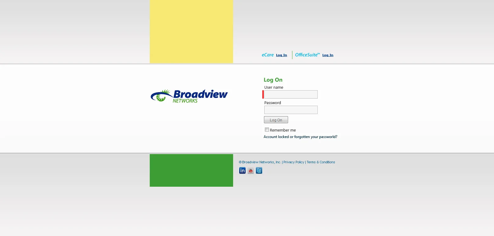 Broadviewnet: Cloud Portal: Citrix Cloud Portal login page
