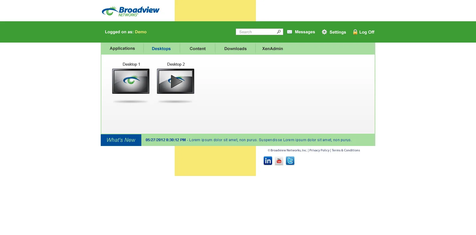 Broadviewnet: Web Interface: Citrix Web Interface screenshot 3
