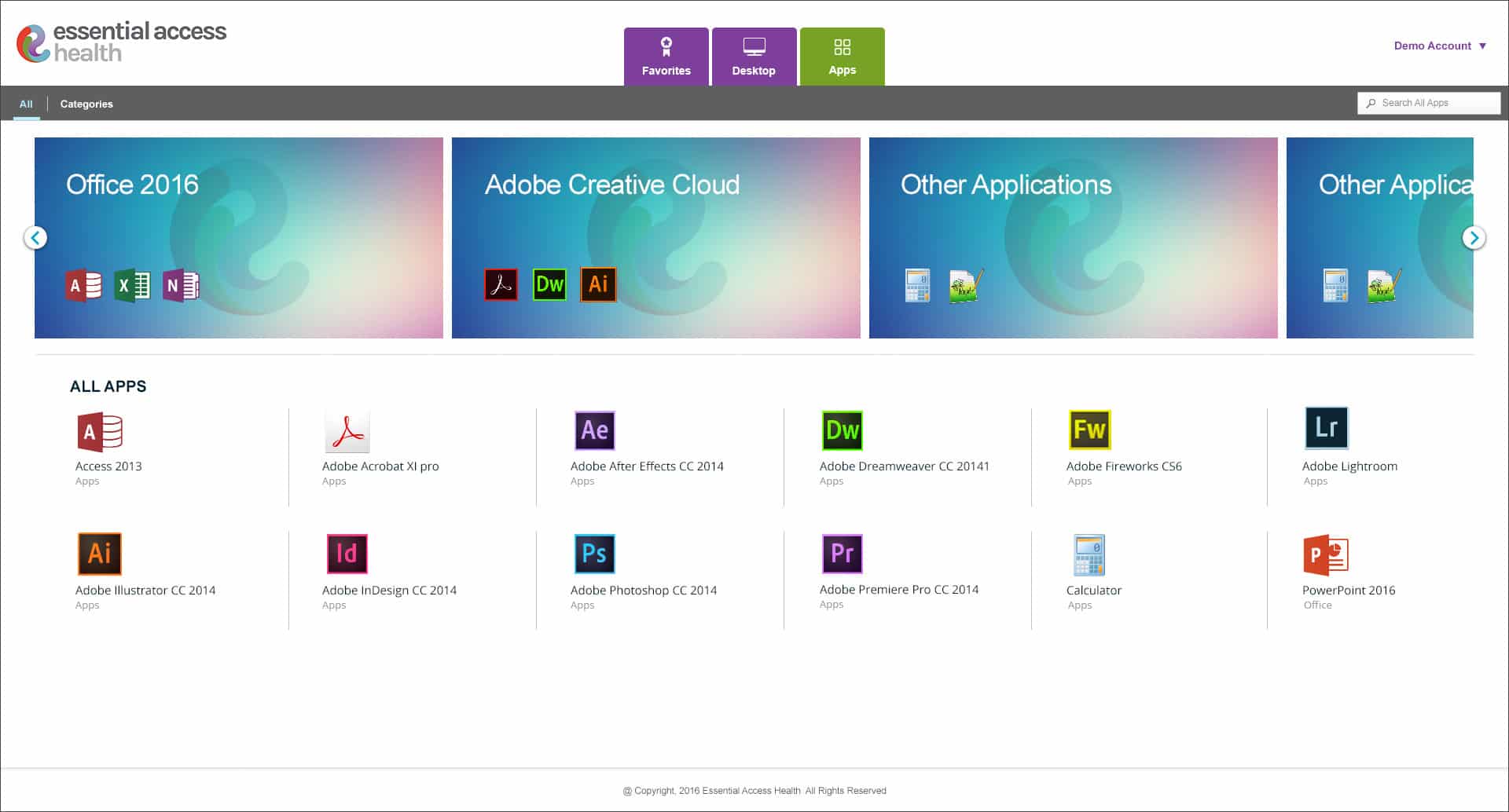 California Family Health Council: Citrix StoreFront screenshot 2