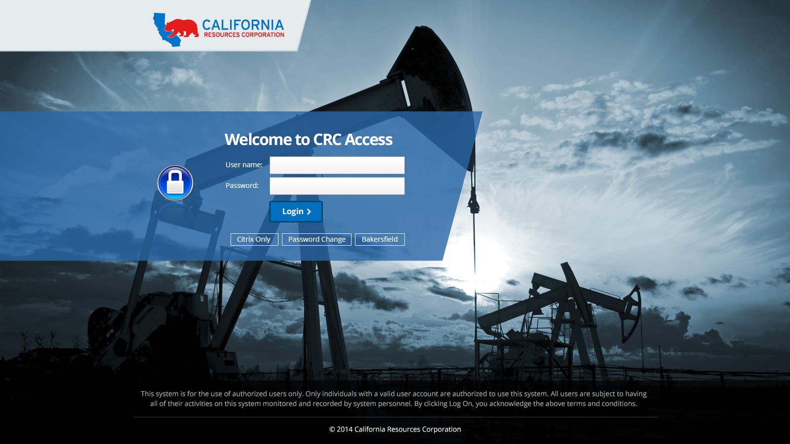 California Resources Corporation: Citrix NetScaler screenshot 3