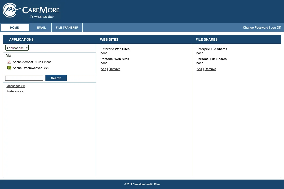 CareMore: NetScaler: Citrix NetScaler screenshot 4