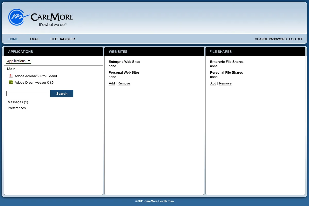 CareMore: NetScaler: Citrix NetScaler screenshot 6