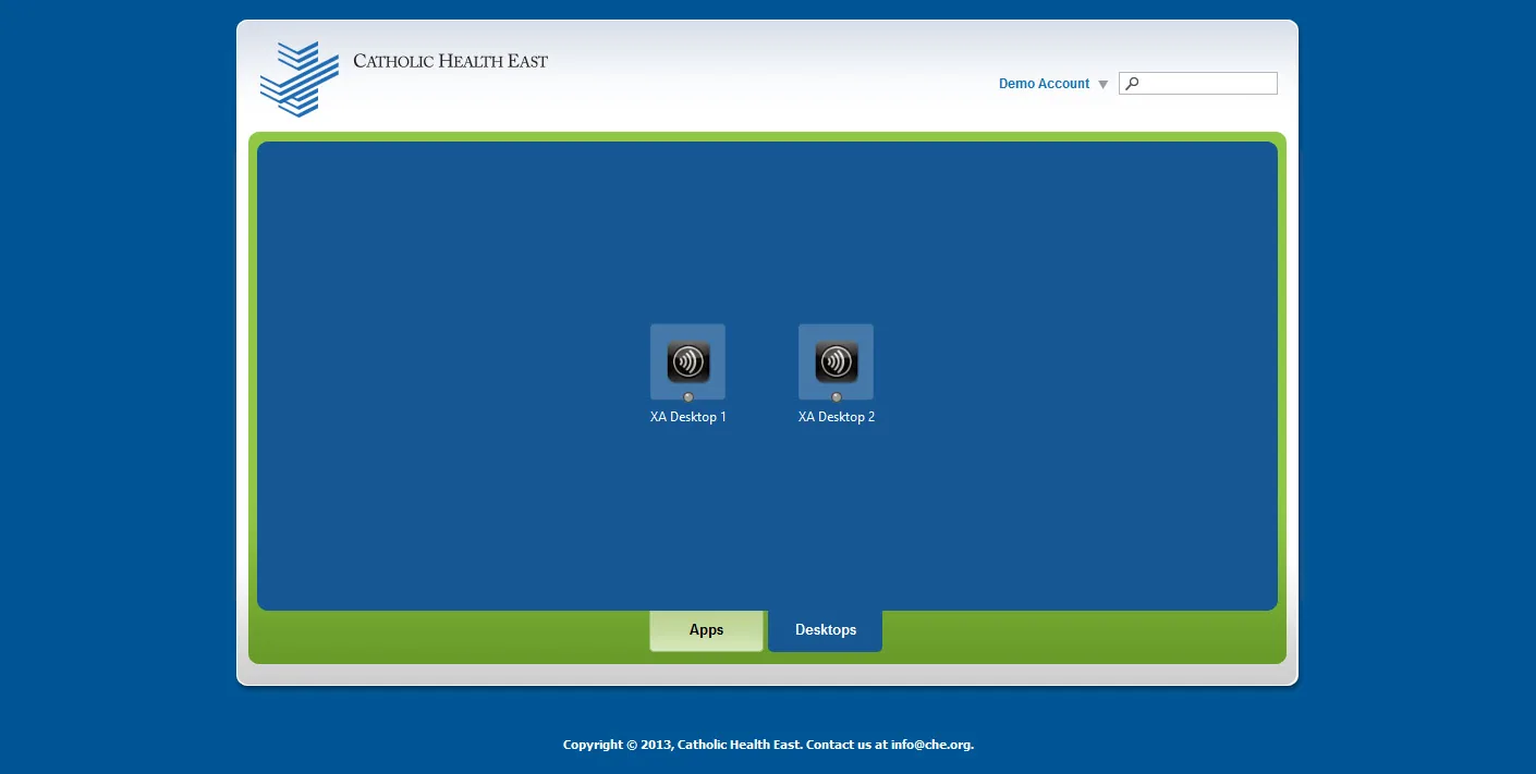 Catholic Health East: StoreFront: Citrix StoreFront screenshot 3