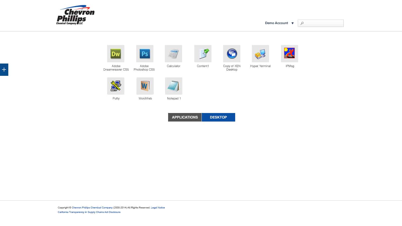 Chevron Phillips: StoreFront: Citrix StoreFront screenshot 6