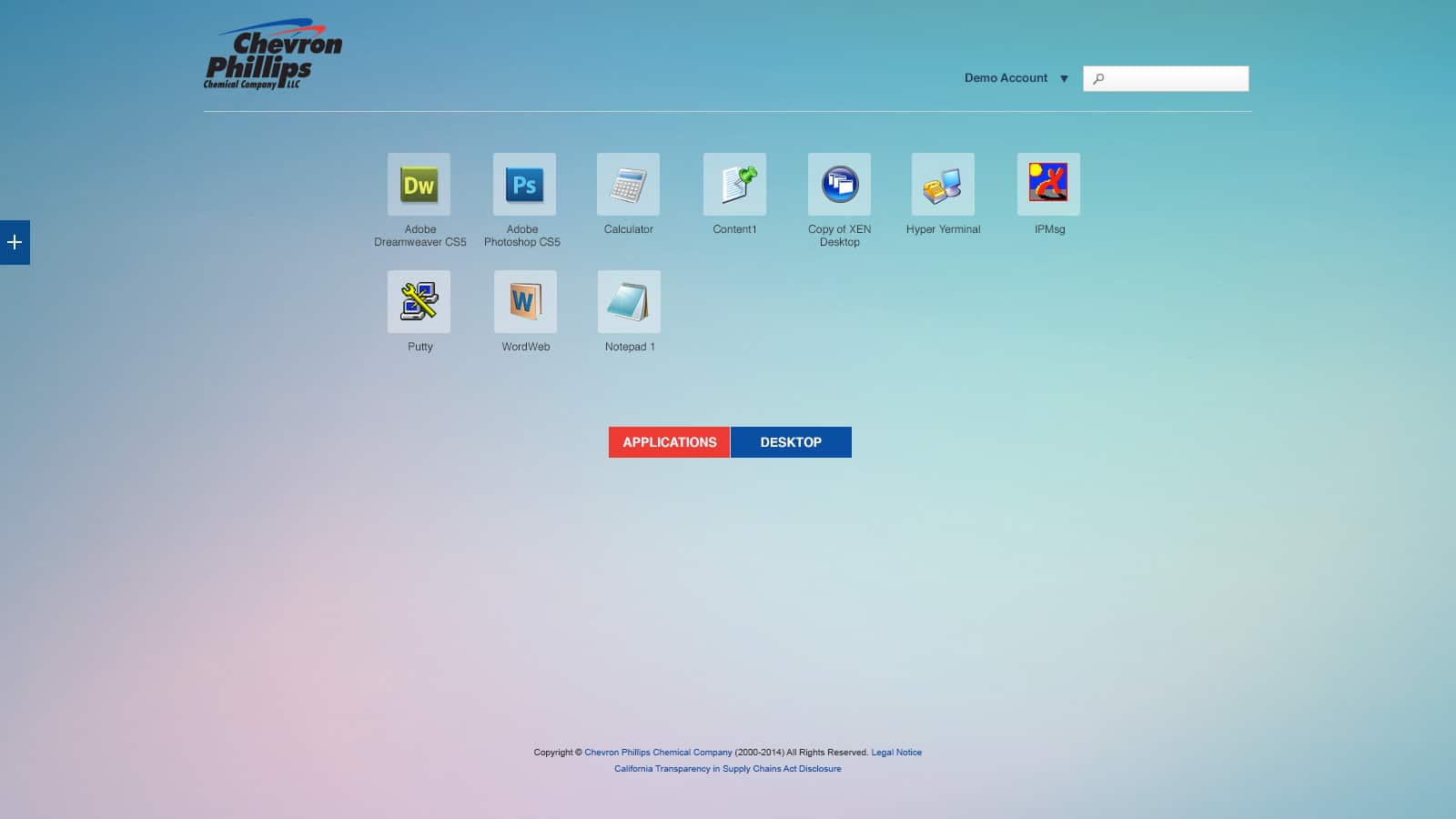 Chevron Phillips: StoreFront: Citrix StoreFront screenshot 4