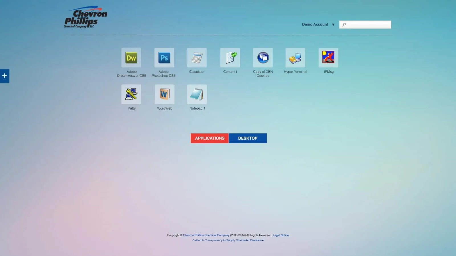 Chevron Phillips: StoreFront: Citrix StoreFront screenshot 4