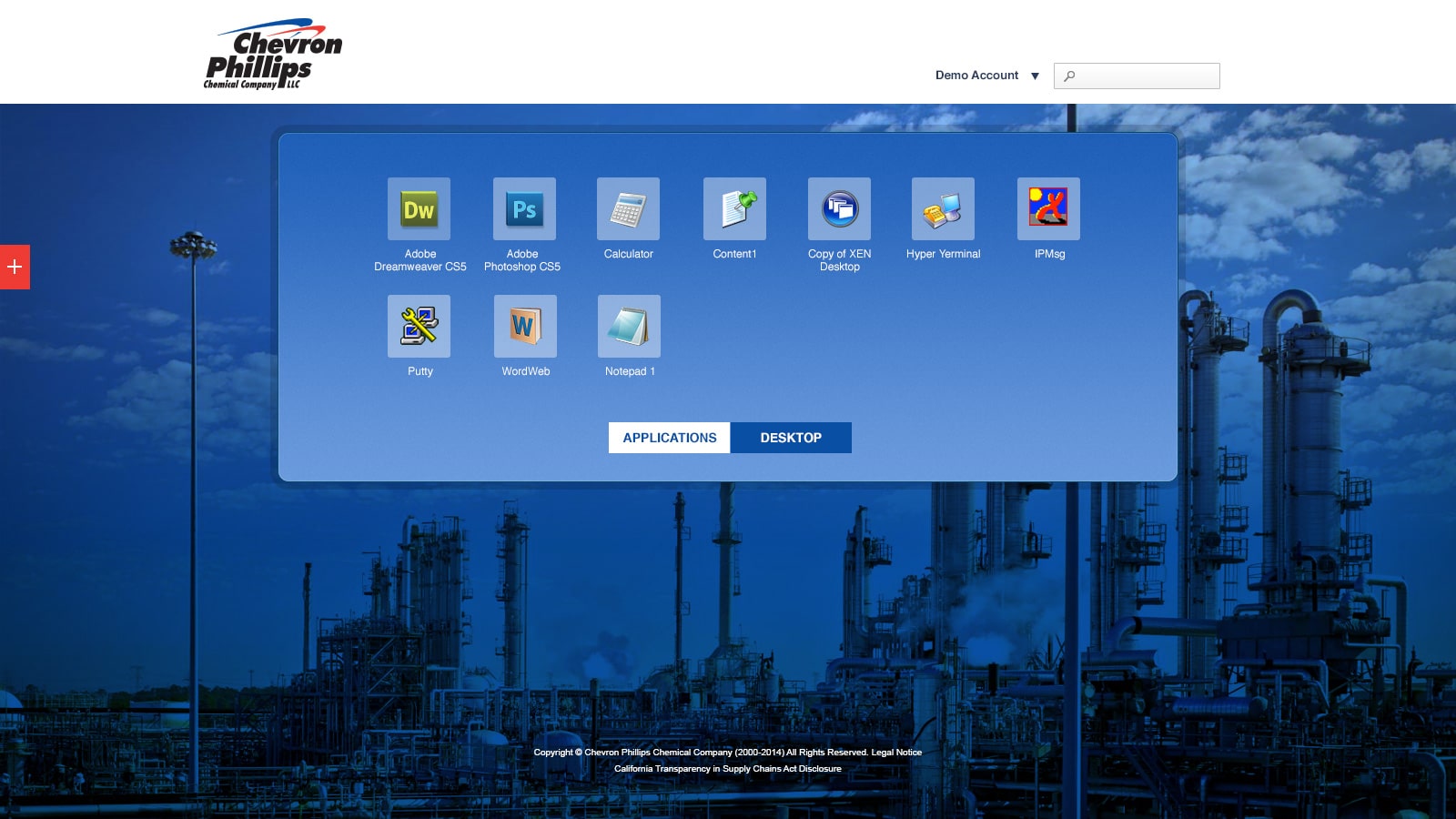 Chevron Phillips: StoreFront: Citrix StoreFront screenshot 2