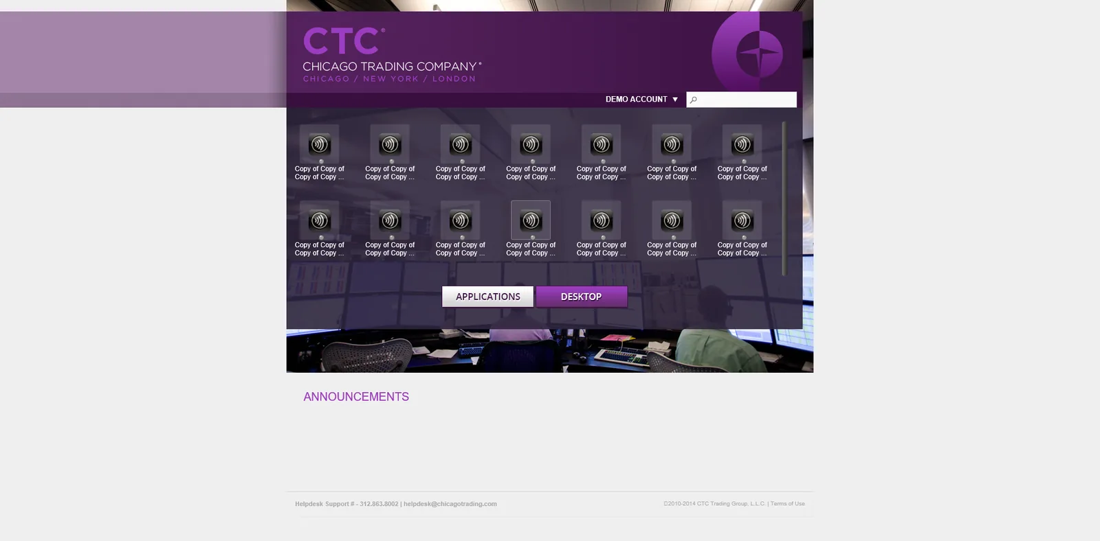 Chicago Trading Company: StoreFront: Citrix StoreFront screenshot 3