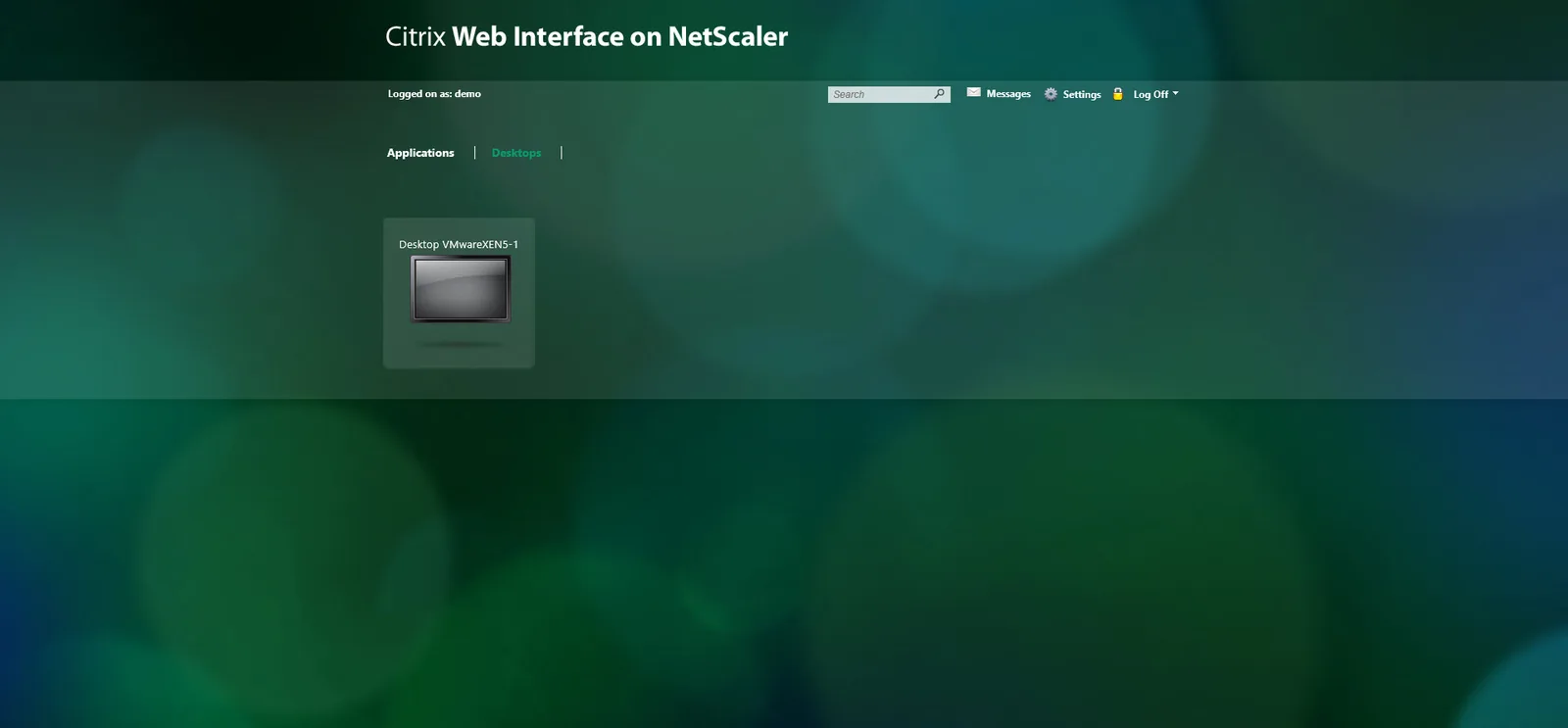 Citrix: Web Interface: Citrix Web Interface screenshot 5