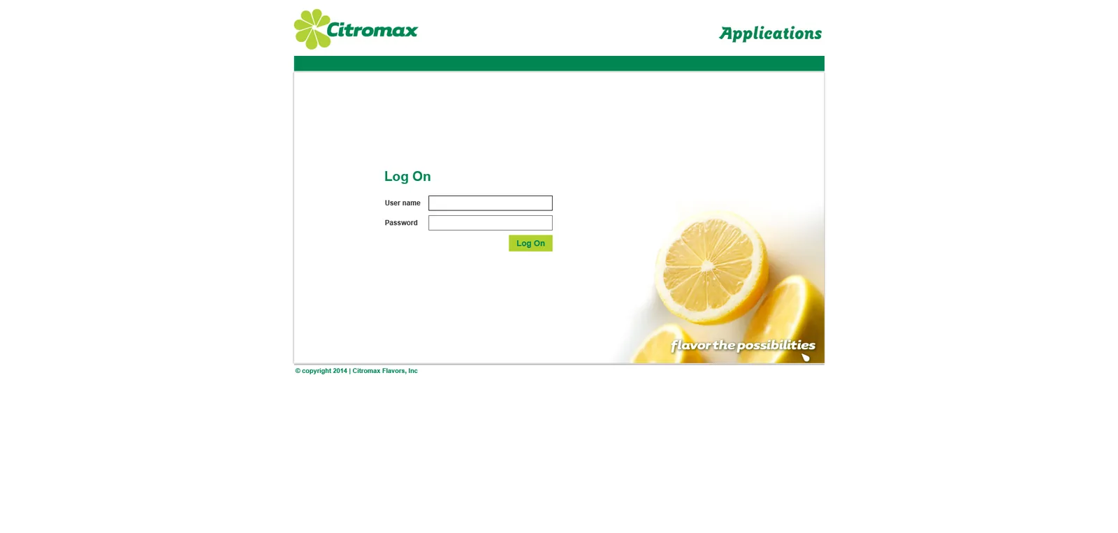 Citroil: NetScaler: Citrix NetScaler login page