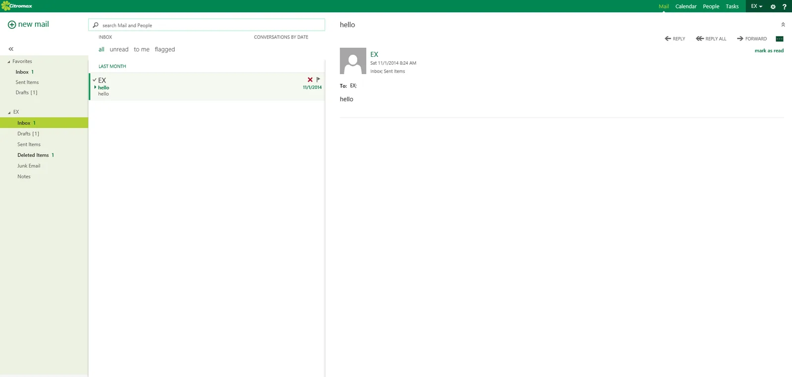 Citroil: OWA: Microsoft OWA screenshot 5
