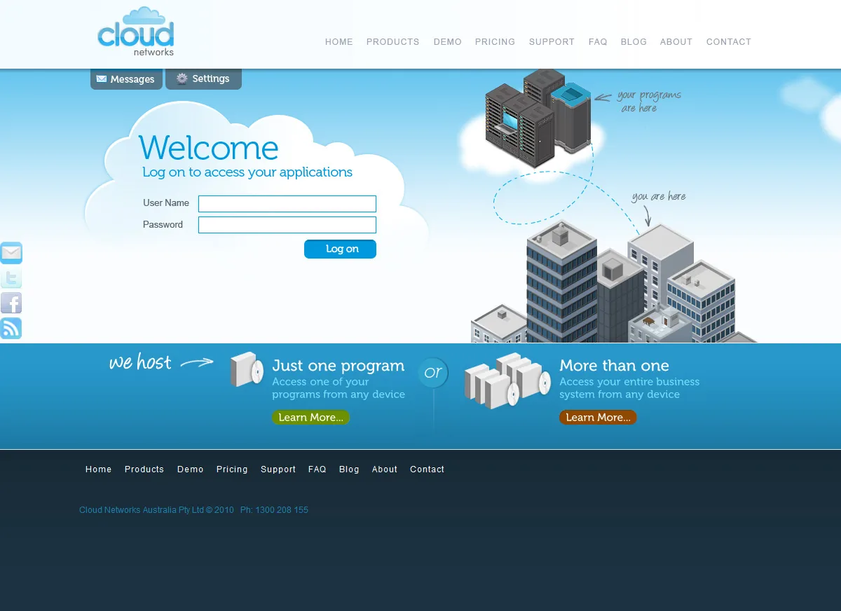 Cloud Networks: Web Interface: Citrix Web Interface screenshot 4