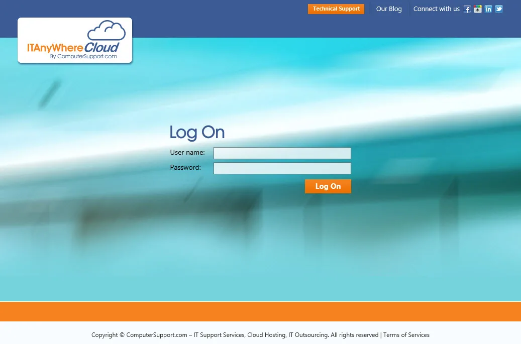 ComputerSupport.com: StoreFront: Citrix StoreFront login page