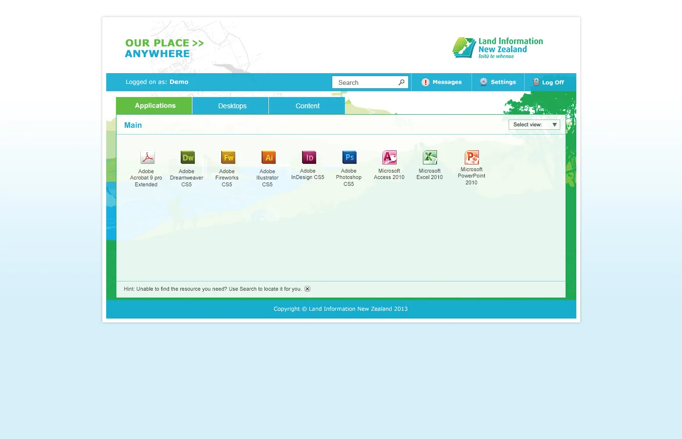 Datacom: Web Interface: Citrix Web Interface screenshot 2