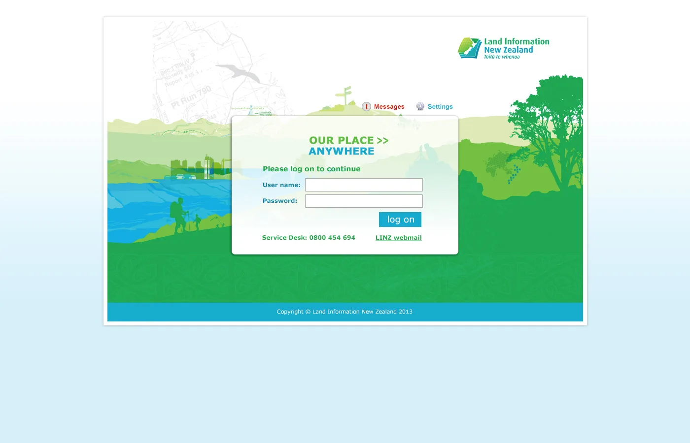 Datacom: Web Interface: Citrix Web Interface login page
