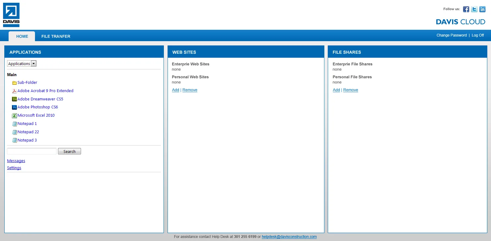 Davis Construction: NetScaler: Citrix NetScaler screenshot 2