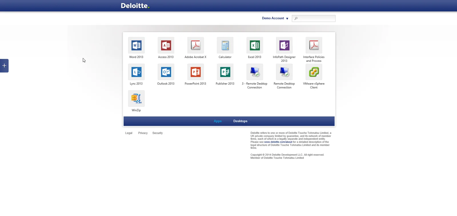 Deloitte: StoreFront: Citrix StoreFront screenshot 2