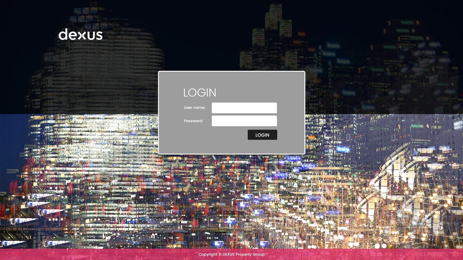 Dexus: NetScaler: Citrix NetScaler login page