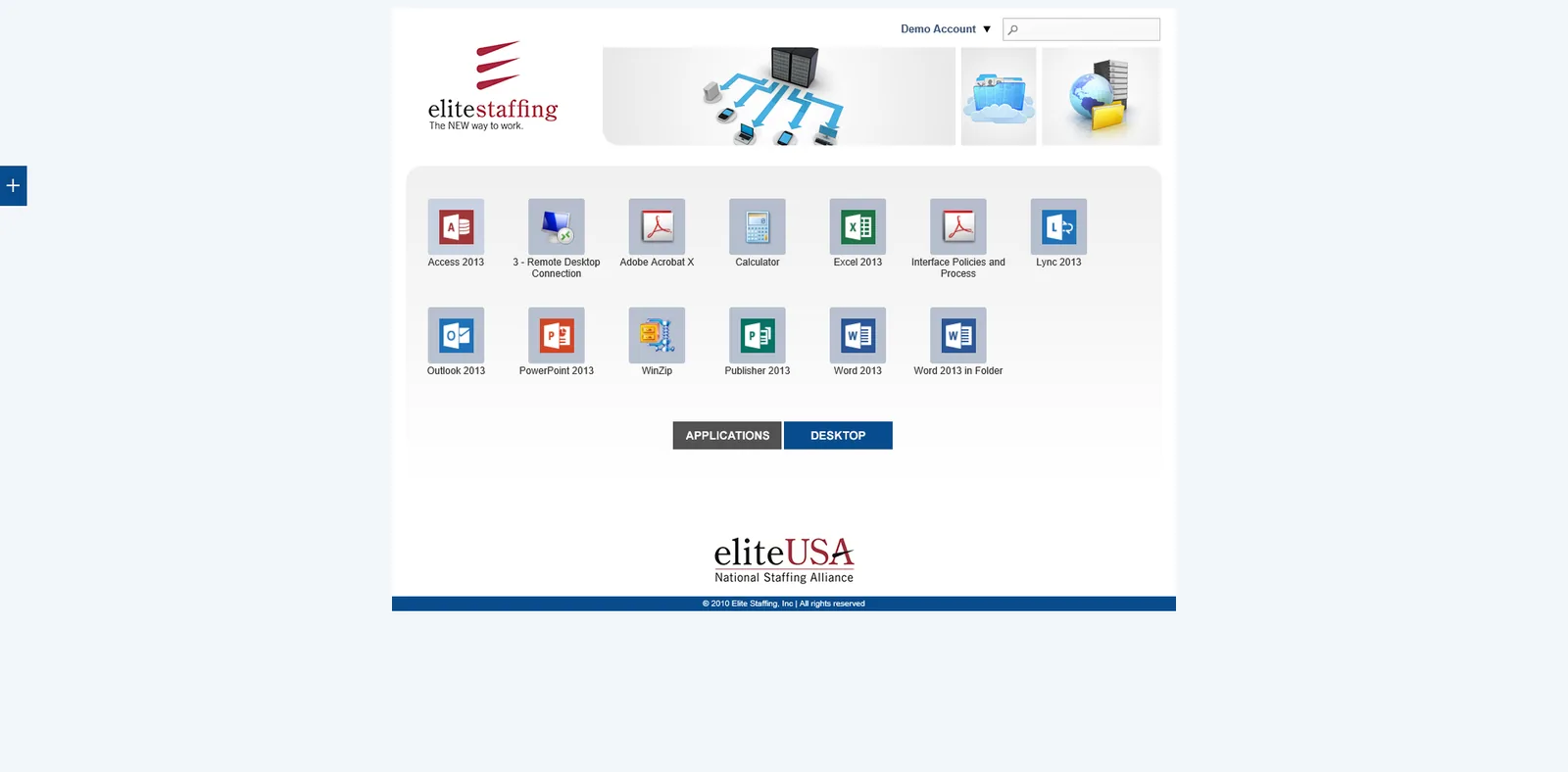 Elite Staffing: StoreFront: Citrix StoreFront screenshot 2