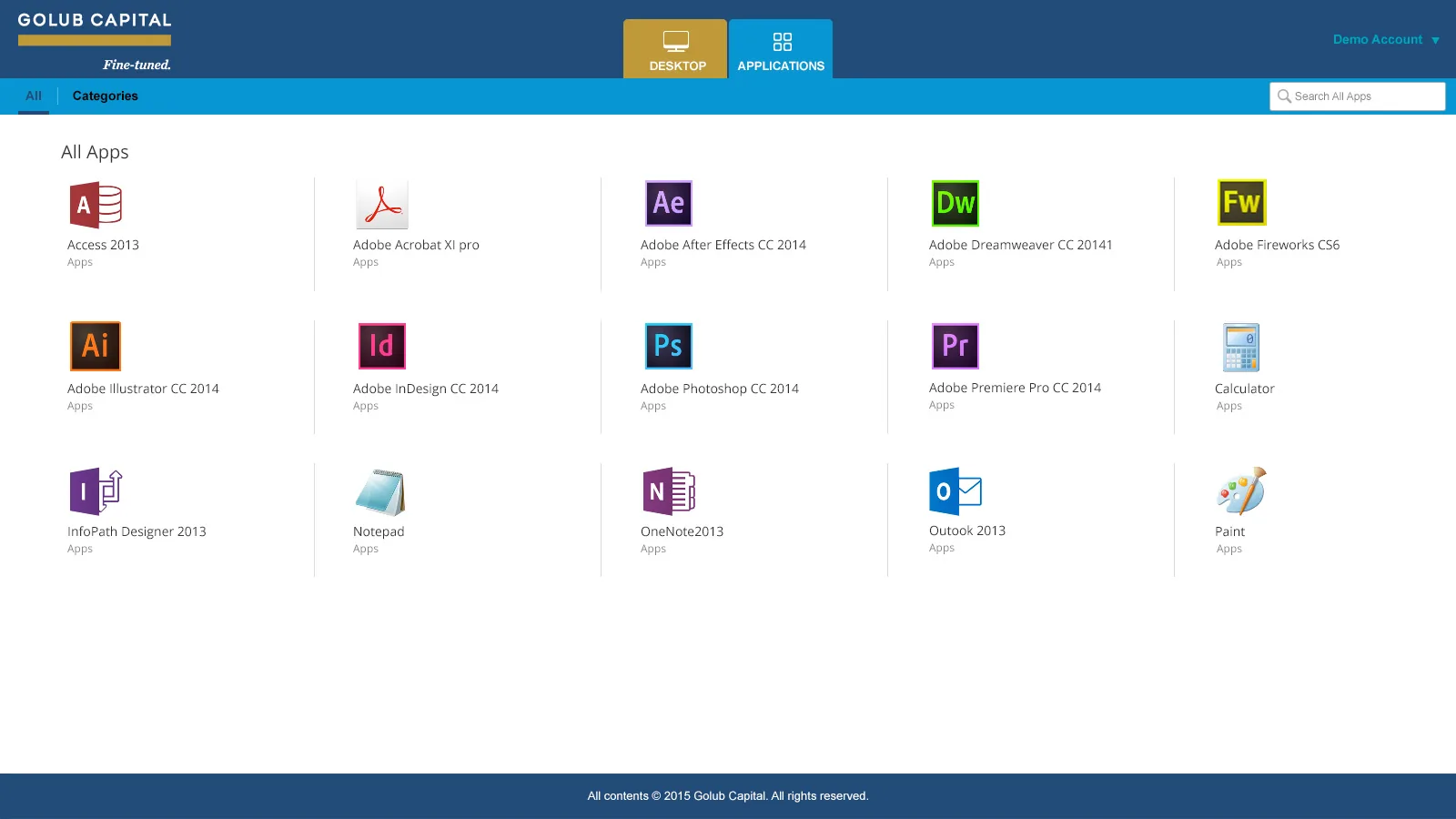 Golub Capital: StoreFront: Citrix StoreFront screenshot 2