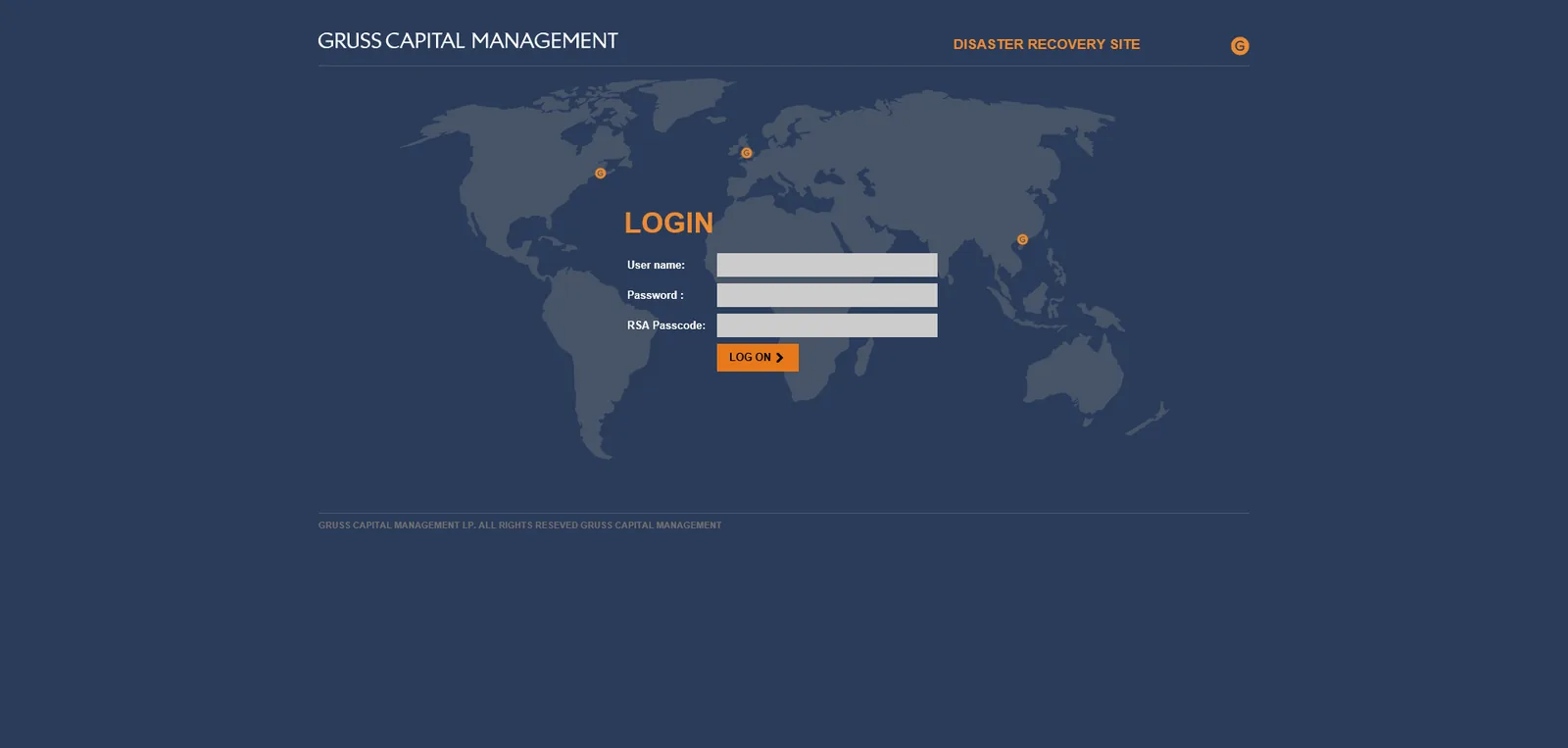 Gruss Capital Management: NetScaler: Citrix NetScaler login page