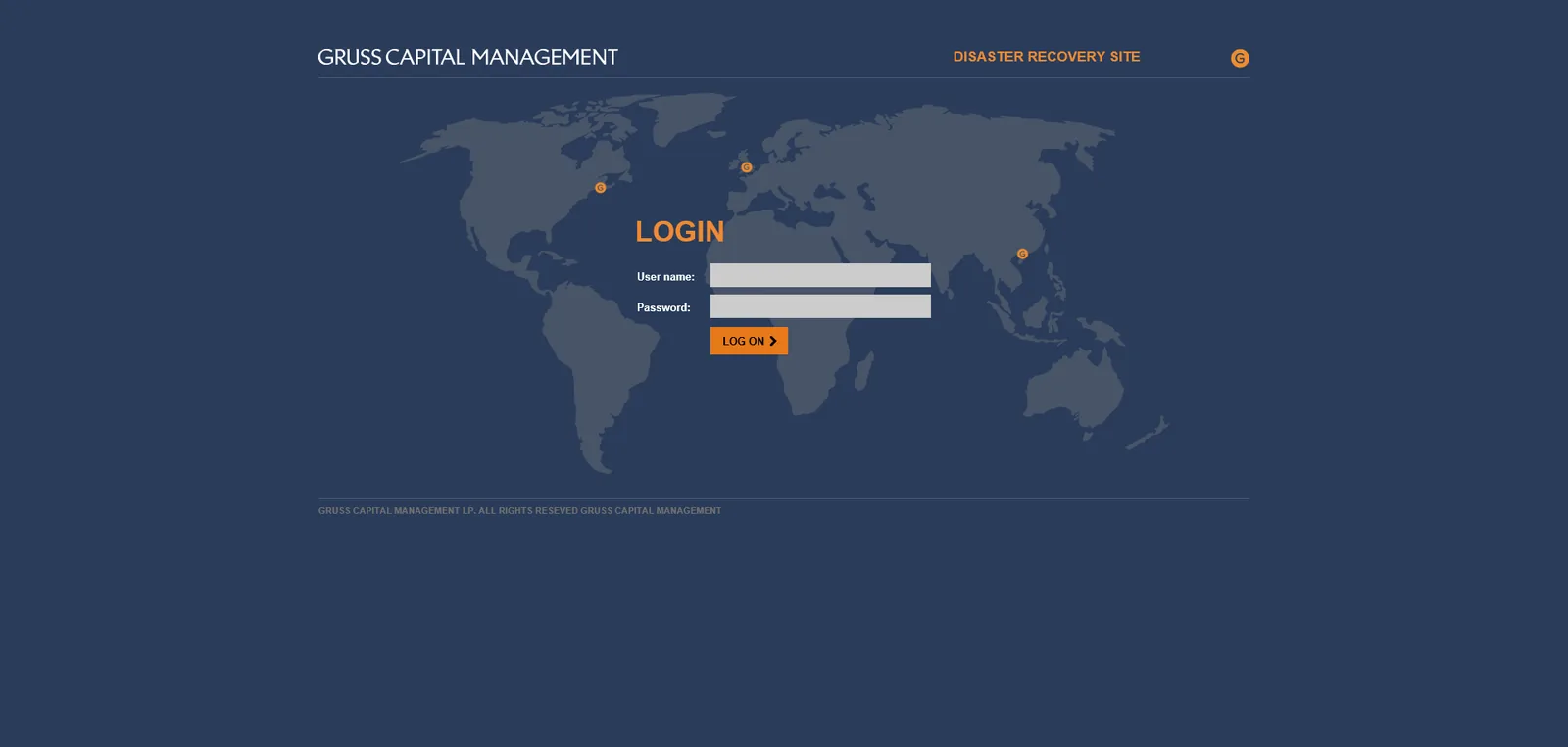 Gruss Capital Management: StoreFront: Citrix StoreFront login page