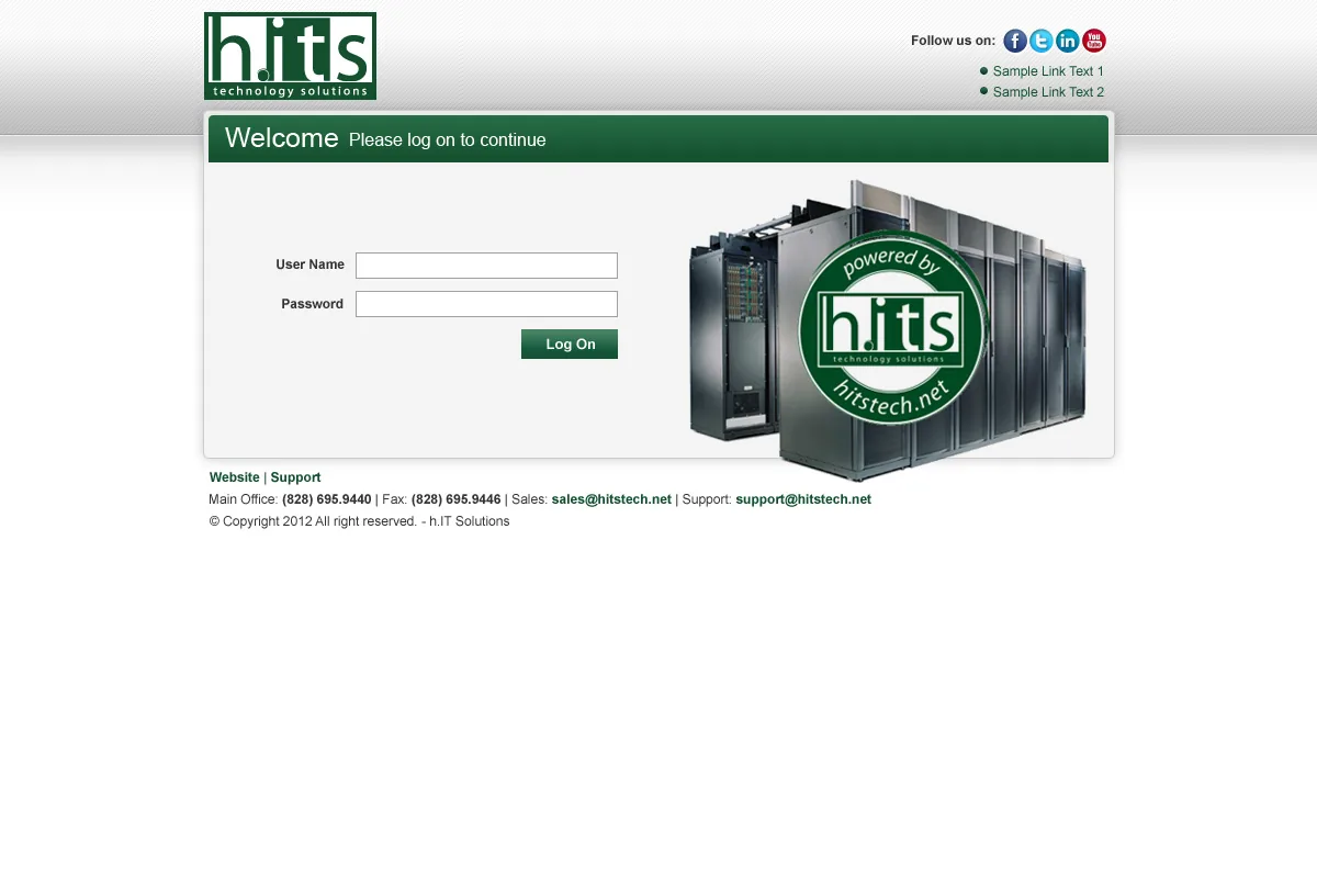 h.IT Solutions: NetScaler: Citrix NetScaler login page