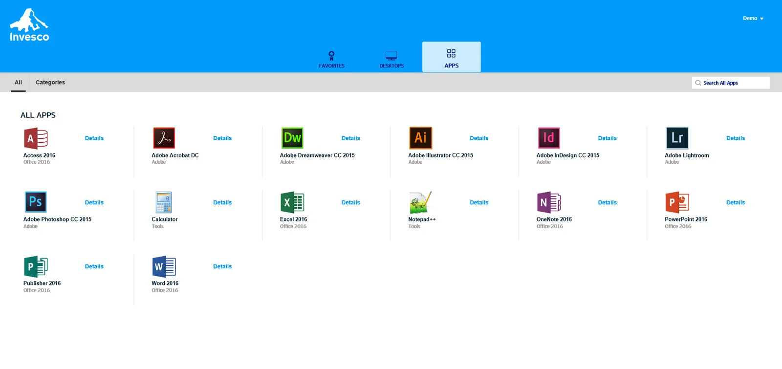 Invesco: StoreFront: Citrix StoreFront screenshot 5