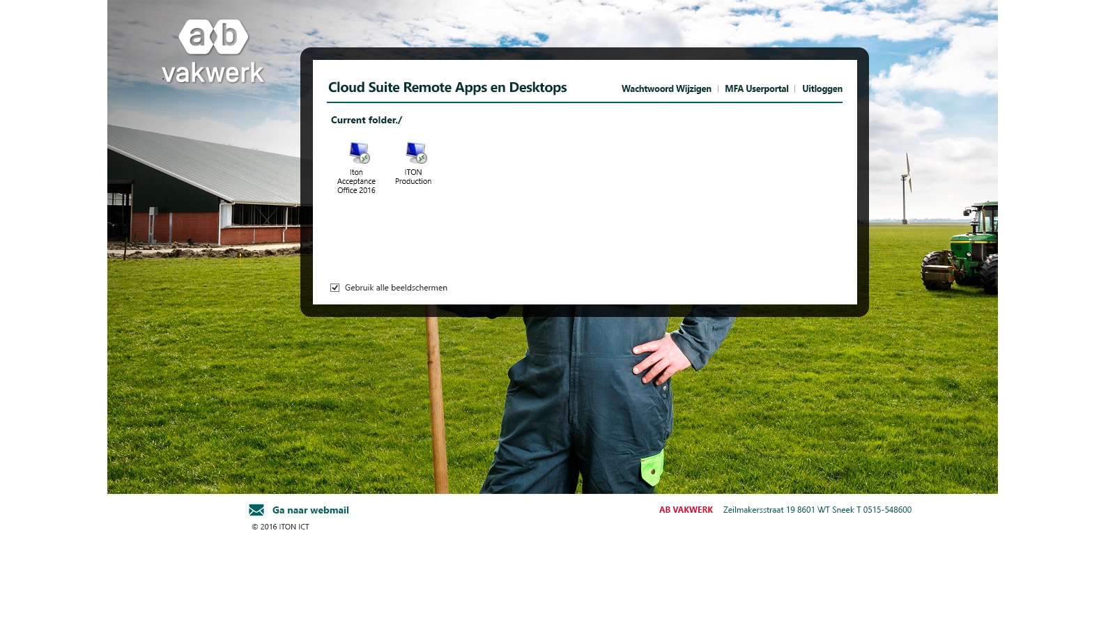 IToN: Microsoft RD Web screenshot 2
