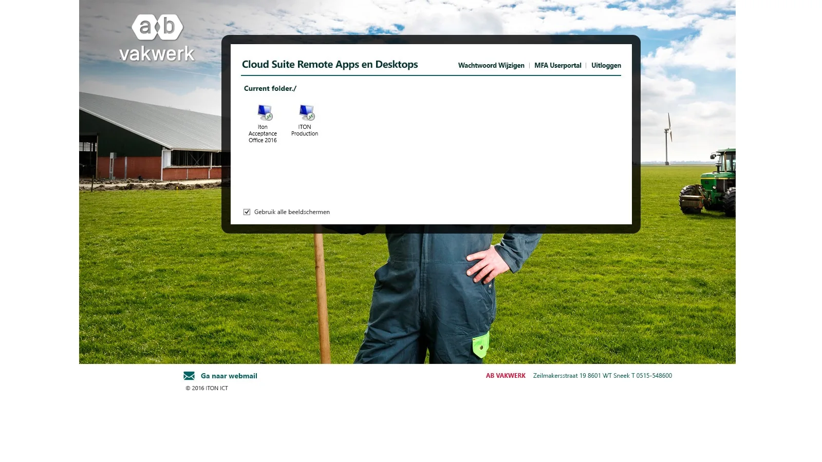 IToN: RD Web: Microsoft RD Web screenshot 2