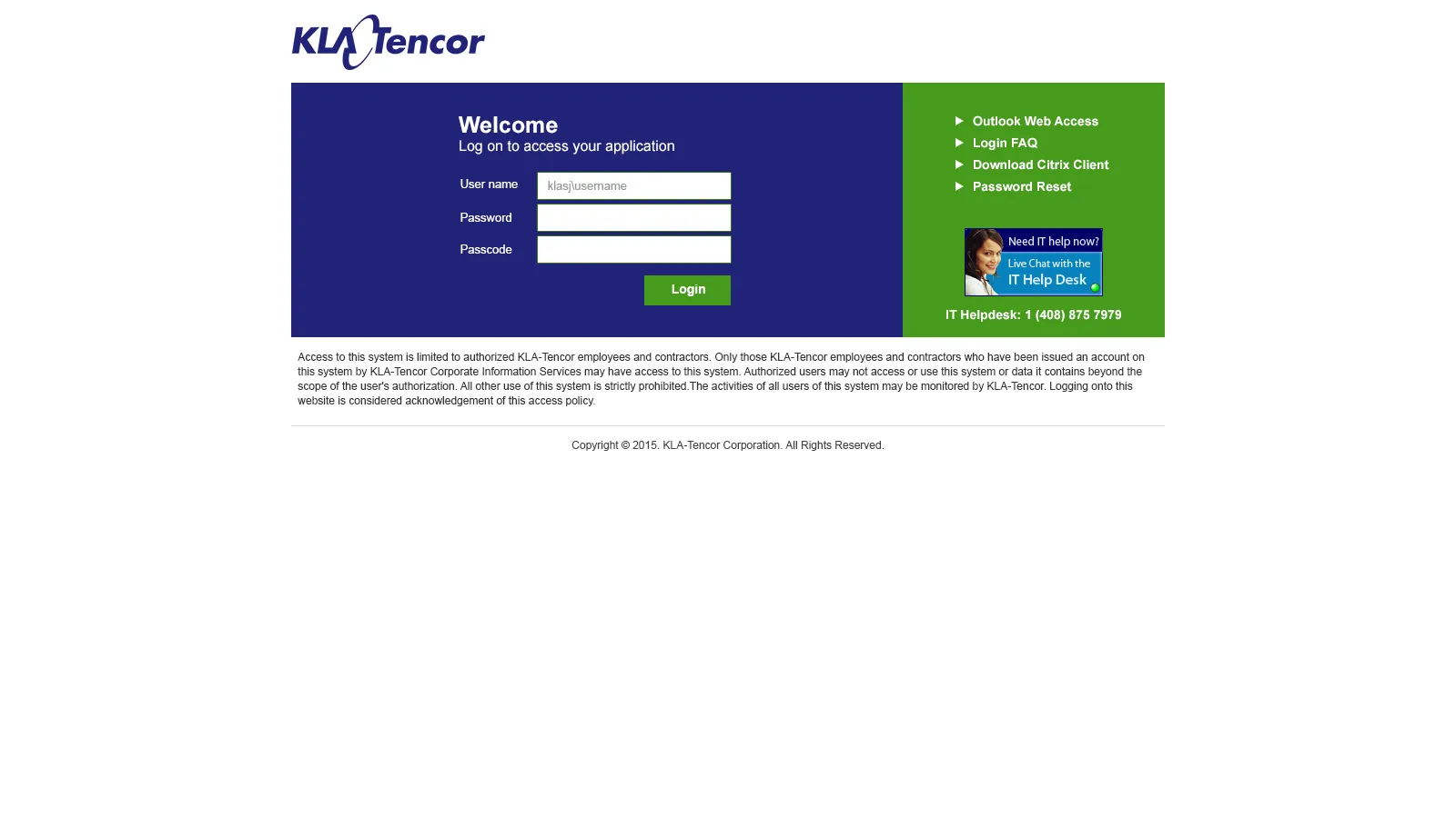 KLA Tencor: NetScaler: Citrix NetScaler screenshot 4