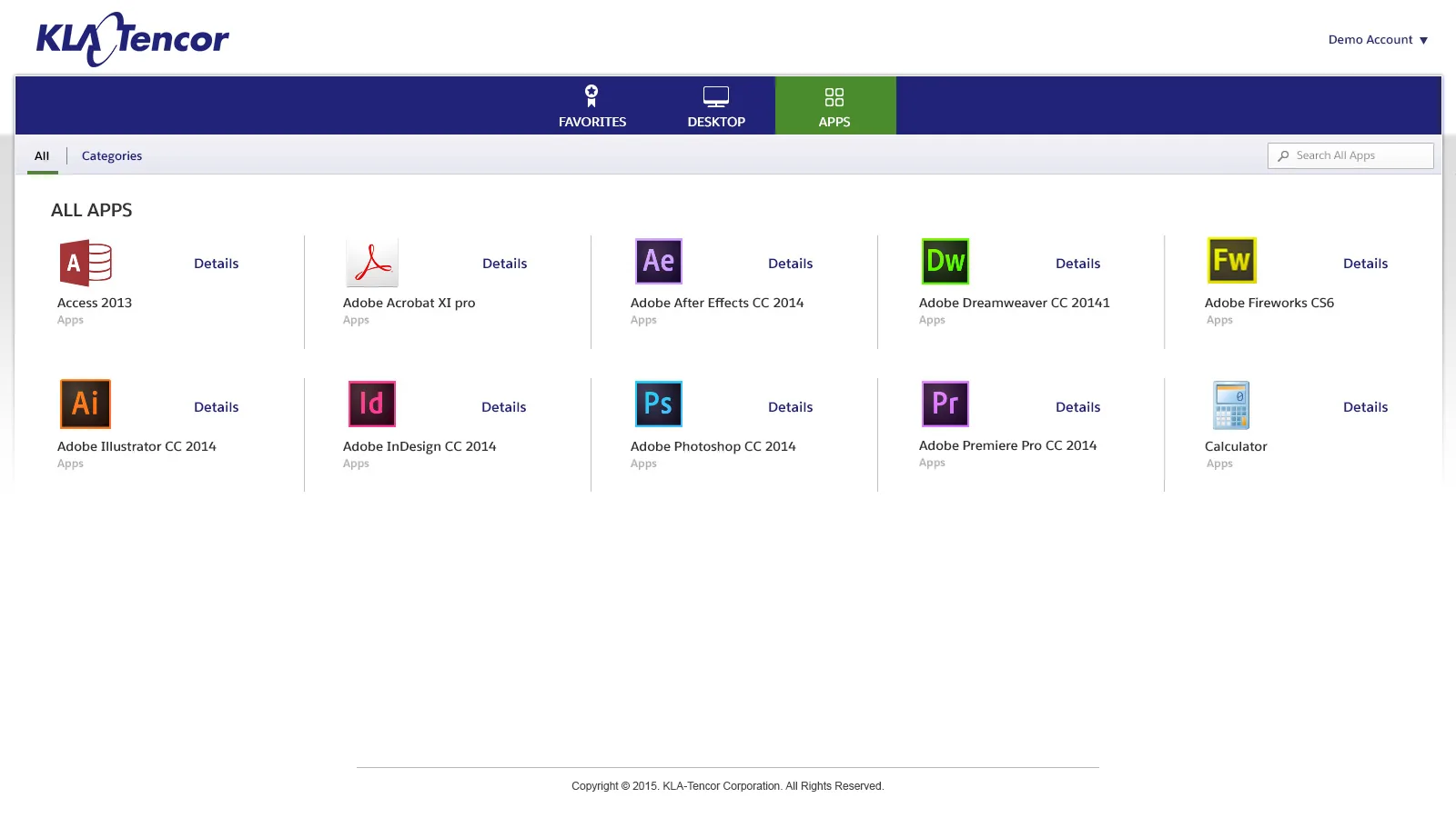 KLA Tencor: StoreFront: Citrix StoreFront screenshot 2