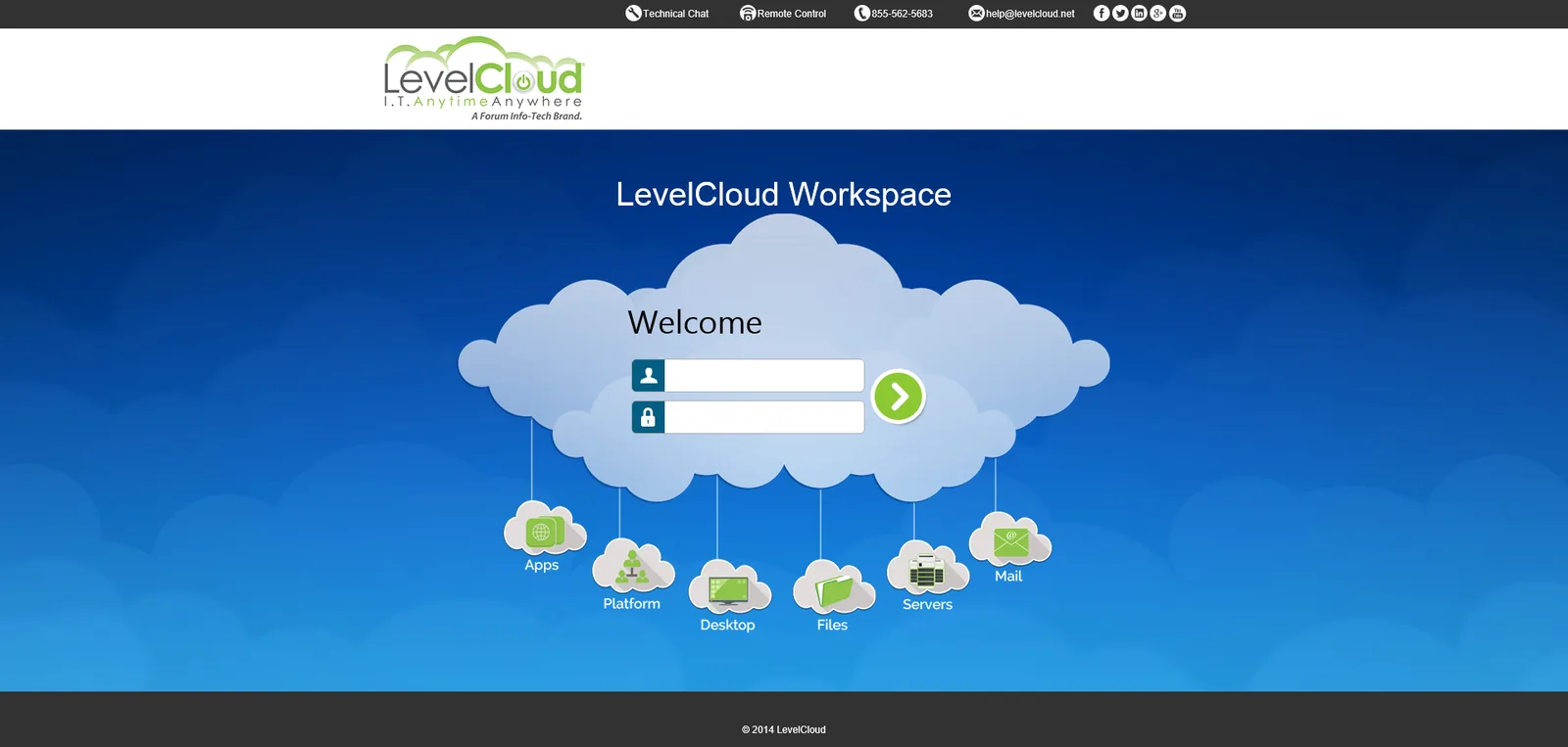 Level Cloud: NetScaler: Citrix NetScaler login page