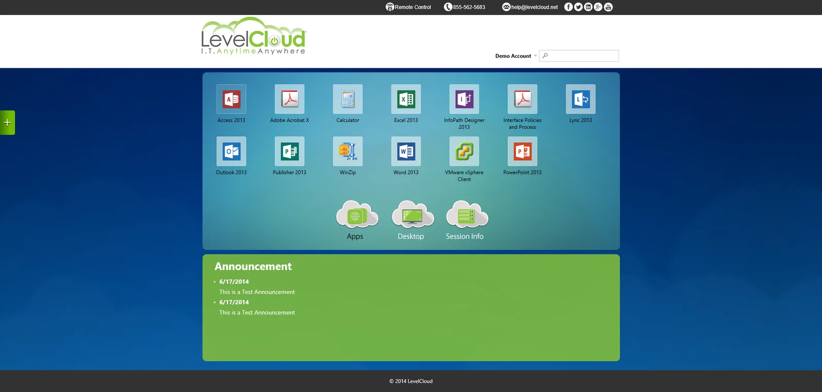 Level Cloud: StoreFront: Citrix StoreFront screenshot 2