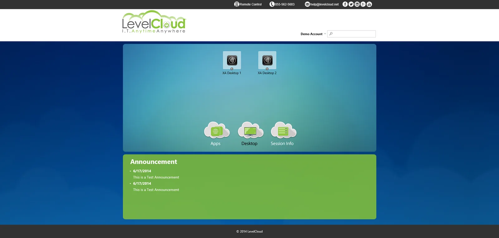 Level Cloud: StoreFront: Citrix StoreFront screenshot 3