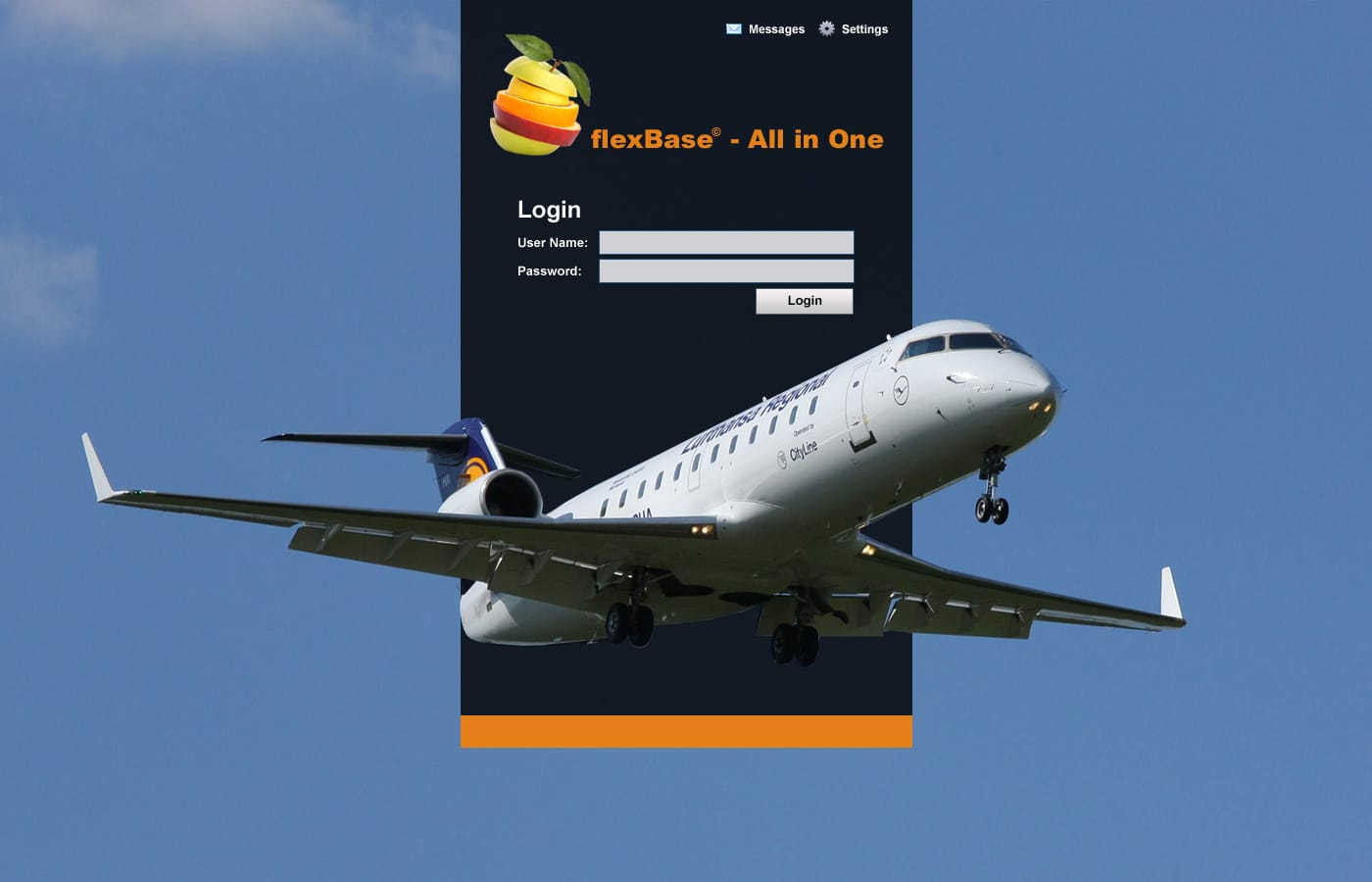 Lufthansa CityLine GmbH: Citrix NetScaler login page