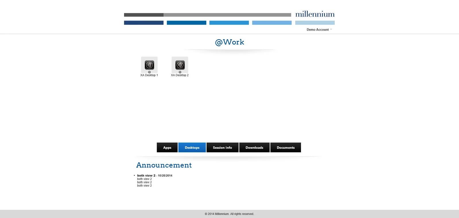 Millennium: StoreFront: Citrix StoreFront screenshot 3
