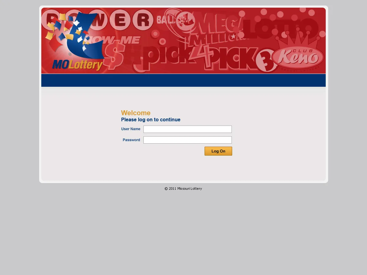 Missouri Lottery: NetScaler: Citrix NetScaler login page