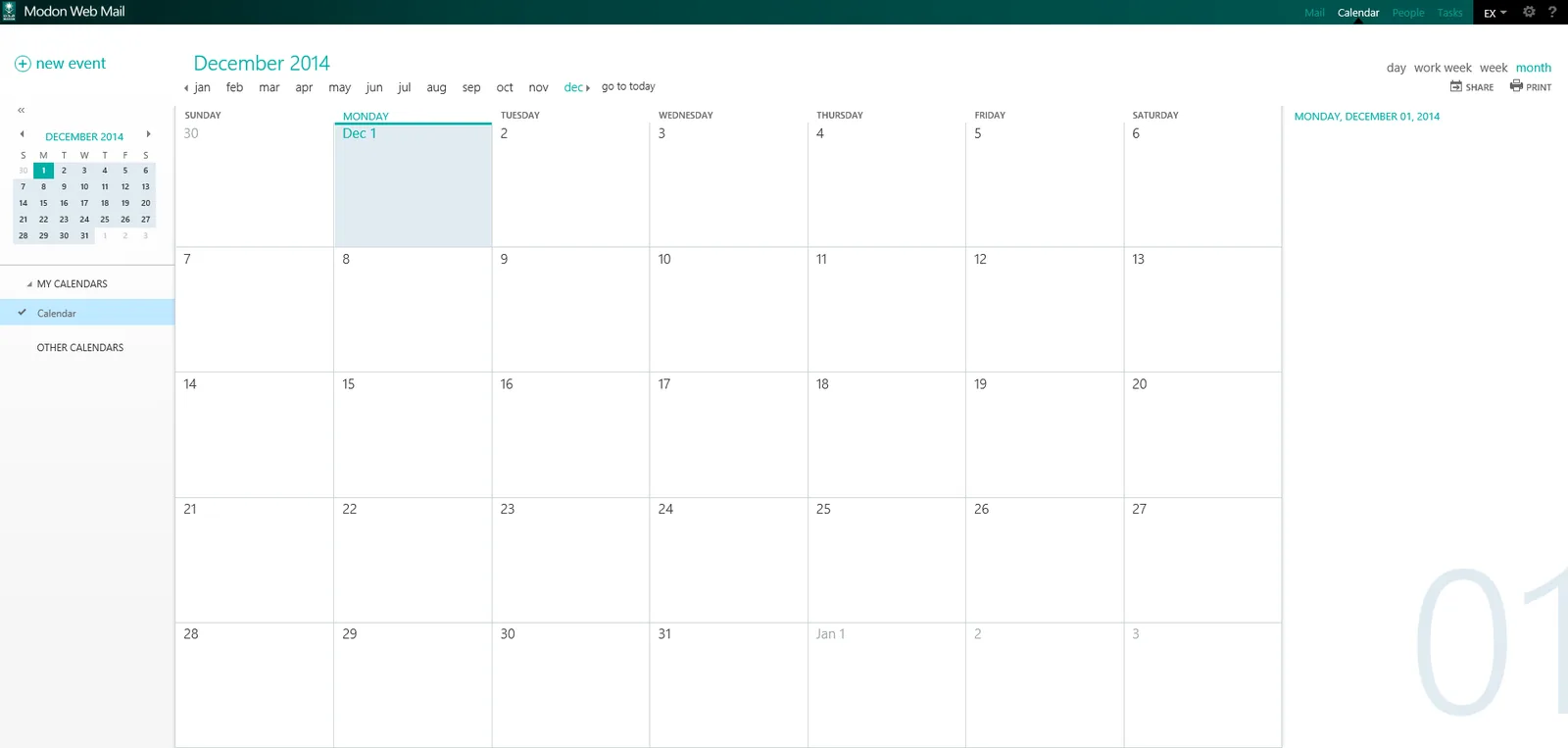 MODON: OWA: Microsoft OWA screenshot 6