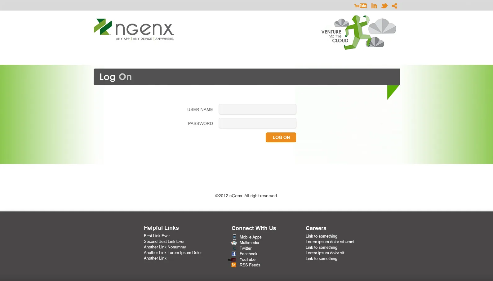 nGenx: NetScaler: Citrix NetScaler login page