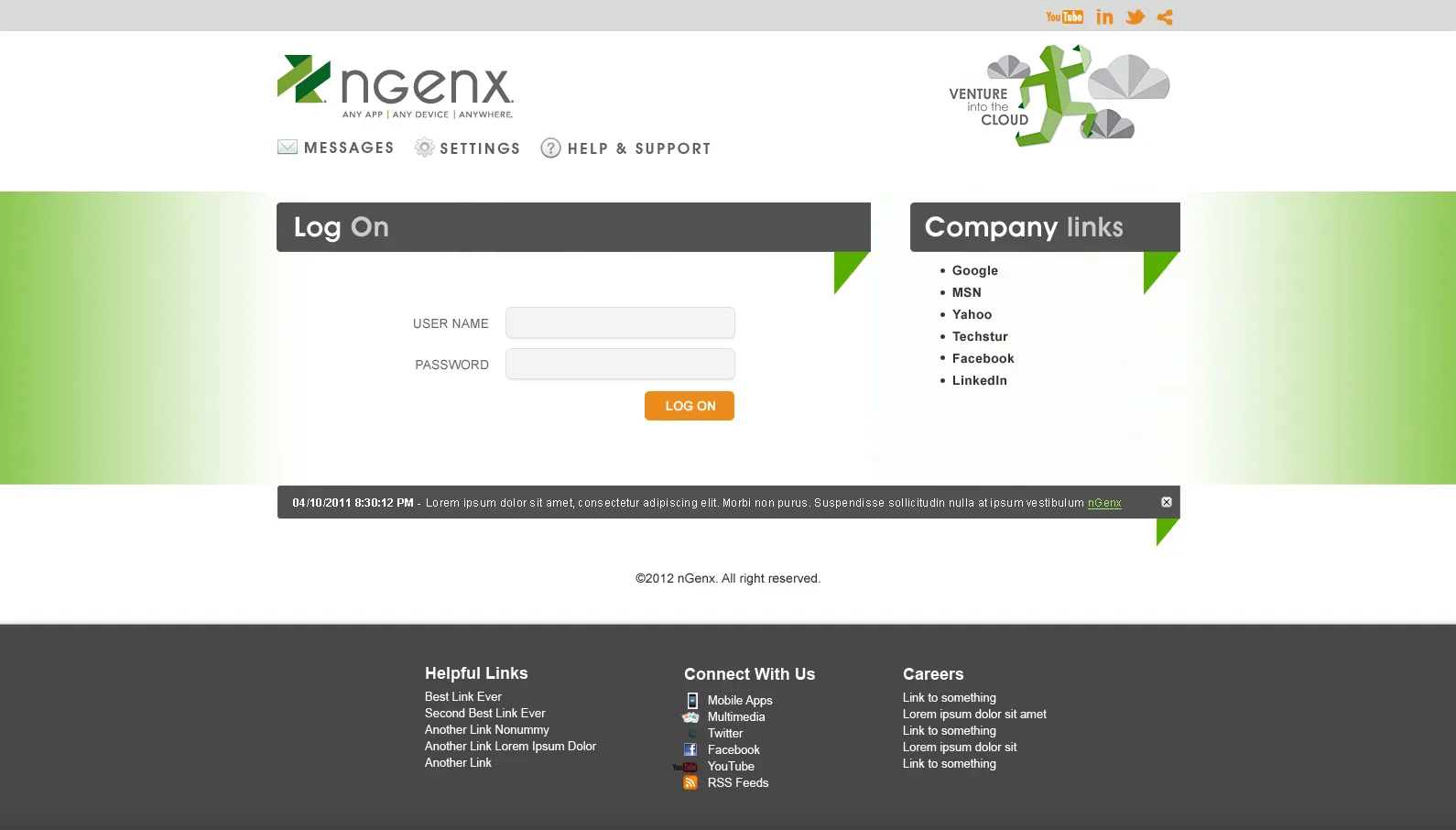 nGenx: Web Interface: Citrix Web Interface screenshot 3