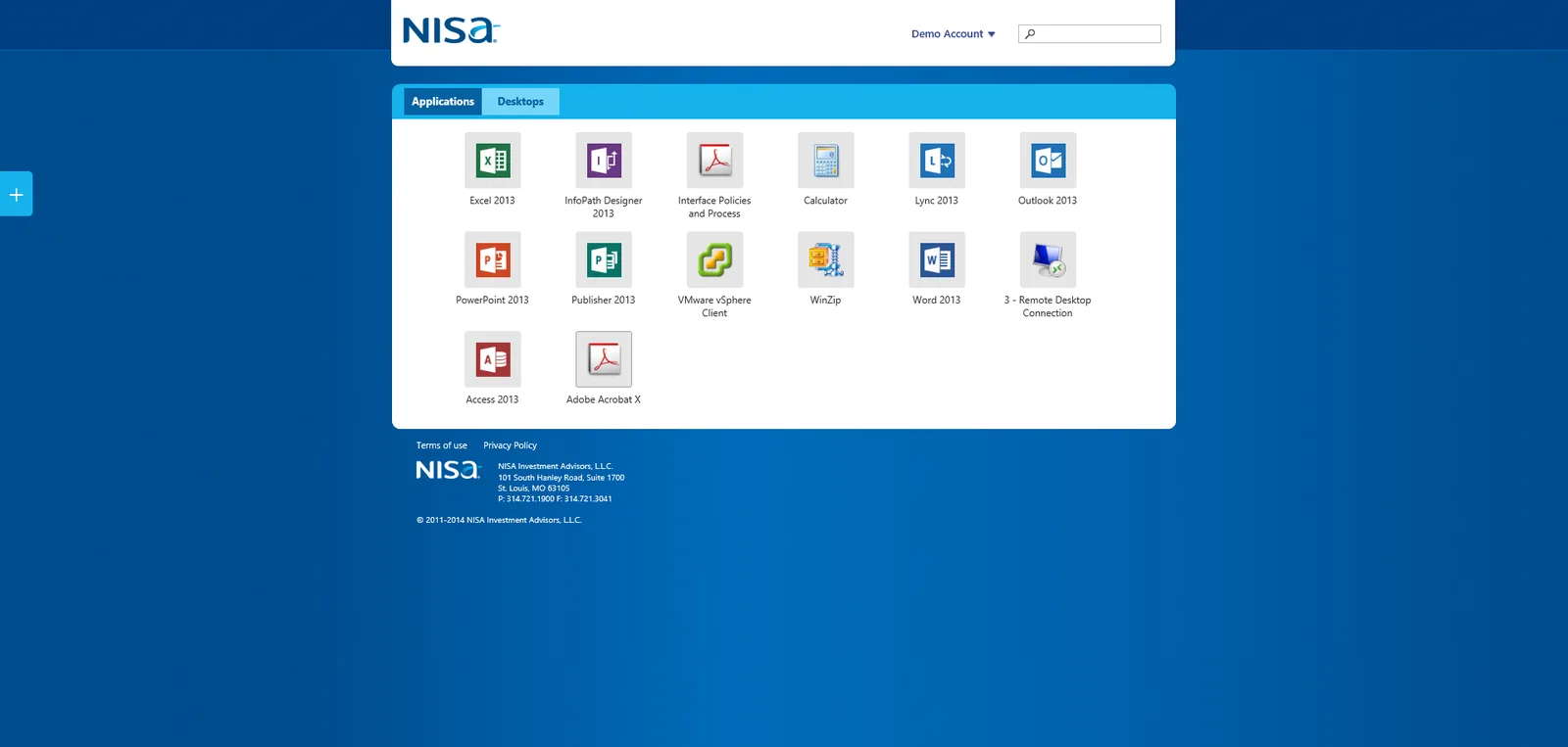 NISA: StoreFront: Citrix StoreFront screenshot 2