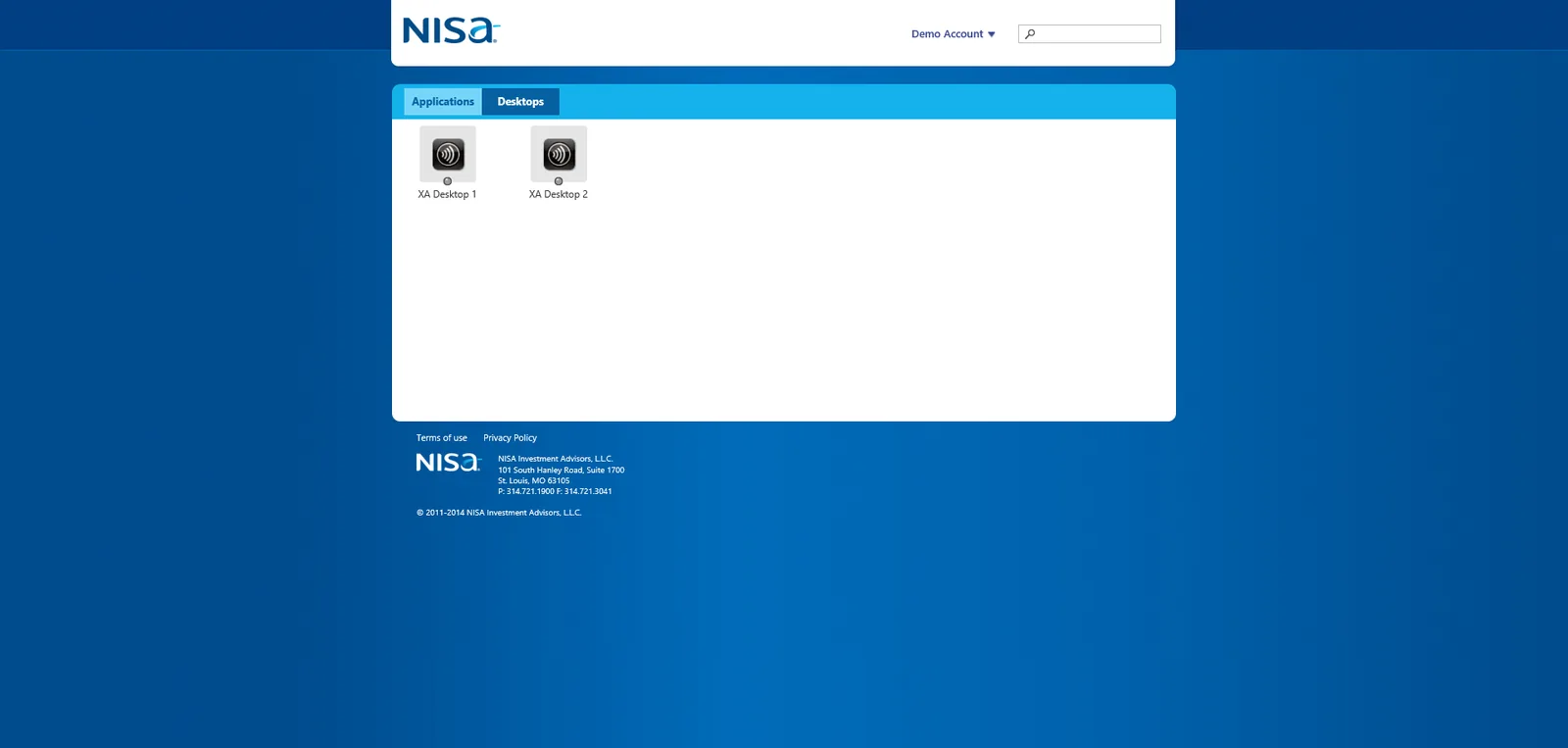 NISA: StoreFront: Citrix StoreFront screenshot 3