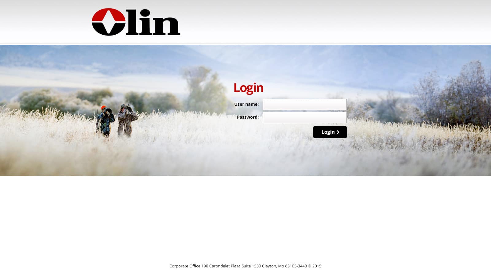 Olin: Citrix NetScaler login page