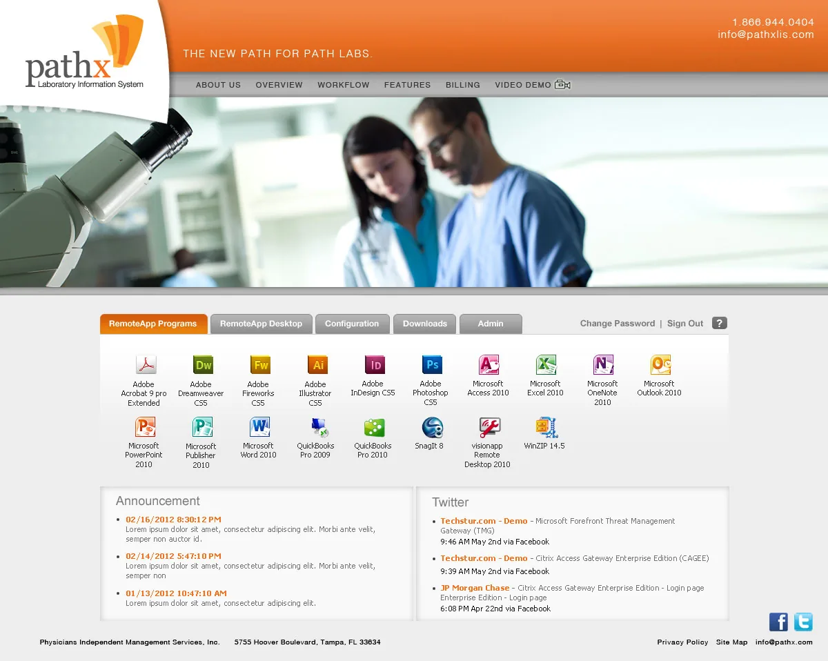 PathX: RD Web: Microsoft RD Web screenshot 4